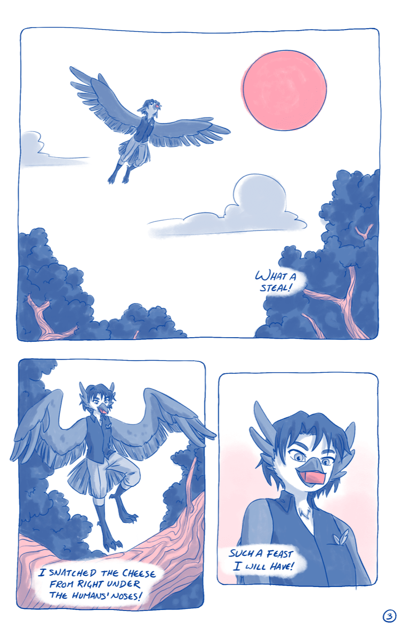 The Crow and the Fox - page 1